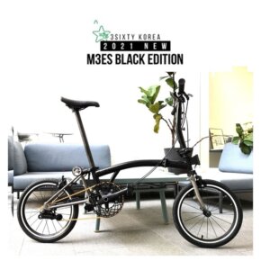 3SIXTY M3ES Trifold "Black Edition" Titanium Front fork and rear triangle (EXPORT)