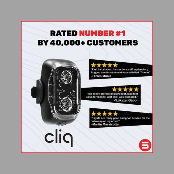 SMART BIKE LIGHTS - Cliq 5.5 Promo - Image 5