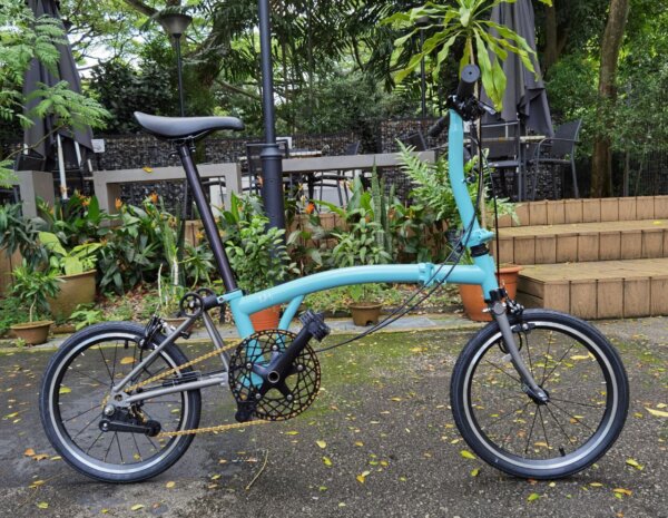 3SIXTY M3ES Trifold "Black Edition" Titanium Front fork and rear triangle (EXPORT) - Image 5