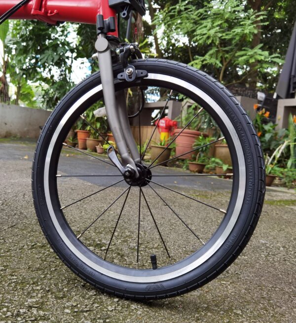 3SIXTY M3ES Trifold "Black Edition" Titanium Front fork and rear triangle (EXPORT) - Image 2