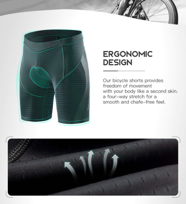 SANTIC Men's Cycling Tights - Pingfan 3.0 - Image 5