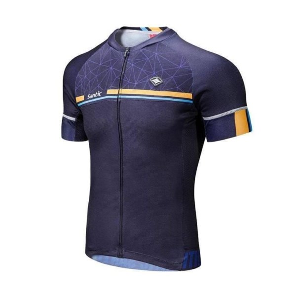 SANTIC Men's Short Sleeve Cycling Jersey - Carmen Ⅱ - Image 5