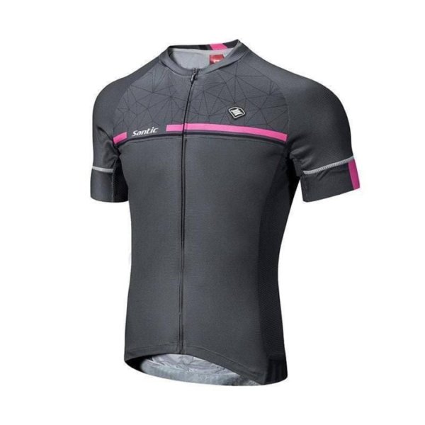 SANTIC Men's Short Sleeve Cycling Jersey - Carmen Ⅱ - Image 4