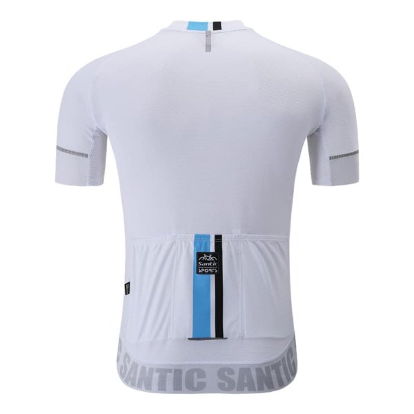 SANTIC Men's Short Sleeve Cycling Jersey - Carmen Ⅱ - Image 6