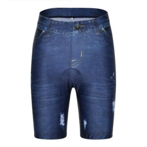 SANTIC Ladies' Cycling Tights - Qaqa Denim design - Image 3