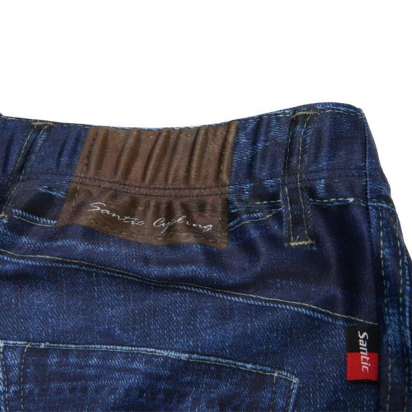 SANTIC Ladies' Cycling Tights - Qaqa Denim design - Image 6
