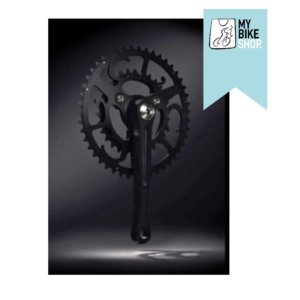 CHATER-LEA Grand Tour Double Crankset 46x30 Clear anodise PVD Fixings or Raw Fixings - Image 3