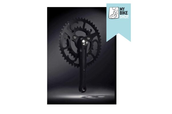 CHATER-LEA Grand Tour Double Crankset 46x30 Clear anodise PVD Fixings or Raw Fixings - Image 3