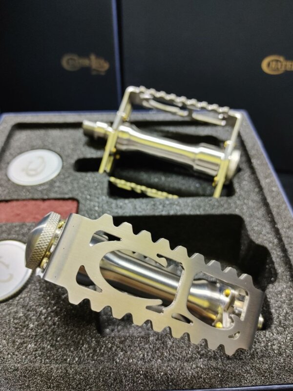 CHARTER-LEA Grand Tour Toe Clip Pedal - Last units - Image 2