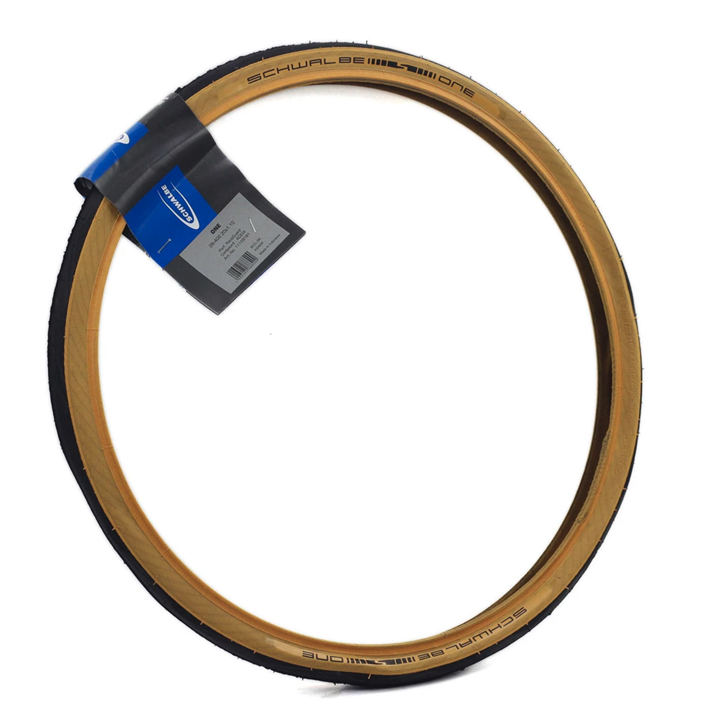 SCHWALBE One (tan wall) 451 20X1 1/8 28-451 Wire bead – MY