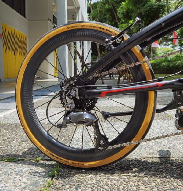 AEON Warp speed Series 406 38mm Carbon Fiber 74/130mm Rim Brake - Image 6