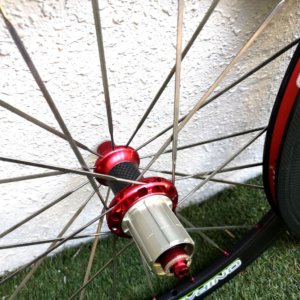 ONIPAX 451 38mm Carbon Fiber 74/130mm Rim Brake - CLEARANCE - Image 2