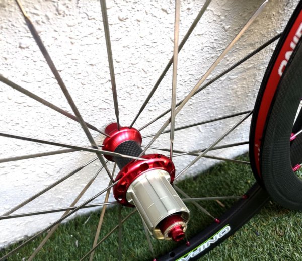 ONIPAX 451 38mm Carbon Fiber 74/130mm Rim Brake - CLEARANCE - Image 2