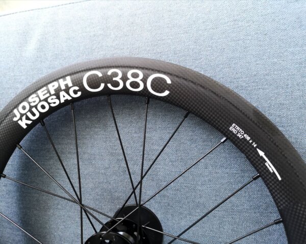 JOSEPH KUOSAC Carbon Wheel Set 406 74/130mm Rim Brake - Image 7