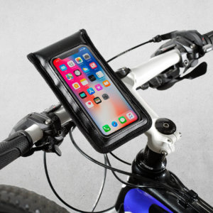 RFM - Cadi-L smartphone holder (up to 6 inch) Cyclists who do not want to risk your charging ports to be wet