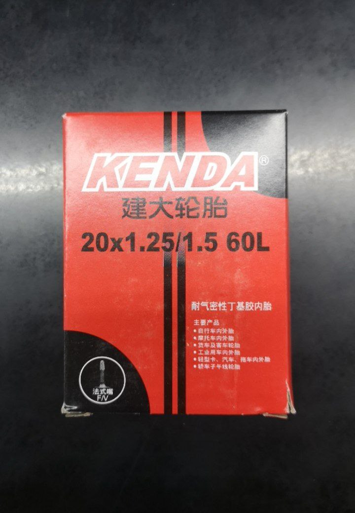 thumbnail image 2 of Kenda 700x20-28c Bike Inner Tubes – 48mm Presta Valve, 10-Pack (New In Box) 2 of 5