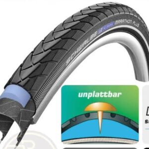SCHWALBE Marathon Plus 35-406 20 x 1.35 Wire bead